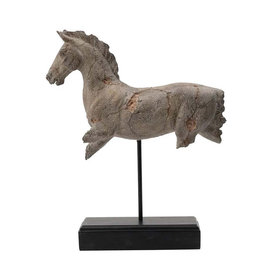 Mindy Brownes Horse Sculpture on Stand