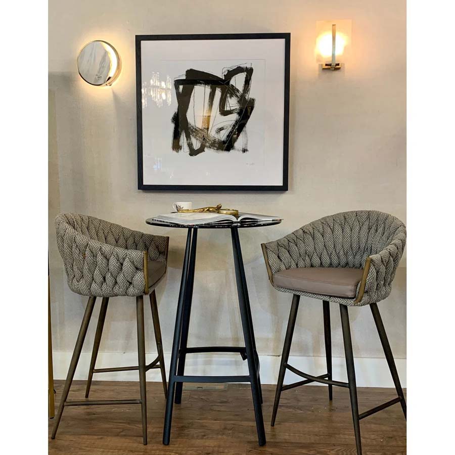 Mindy Brownes Blake Bar Stool x 2 (Pair)