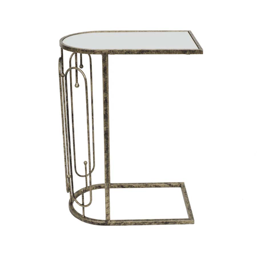 Mindy Brownes Estela Sofa Side Table (Mirror)