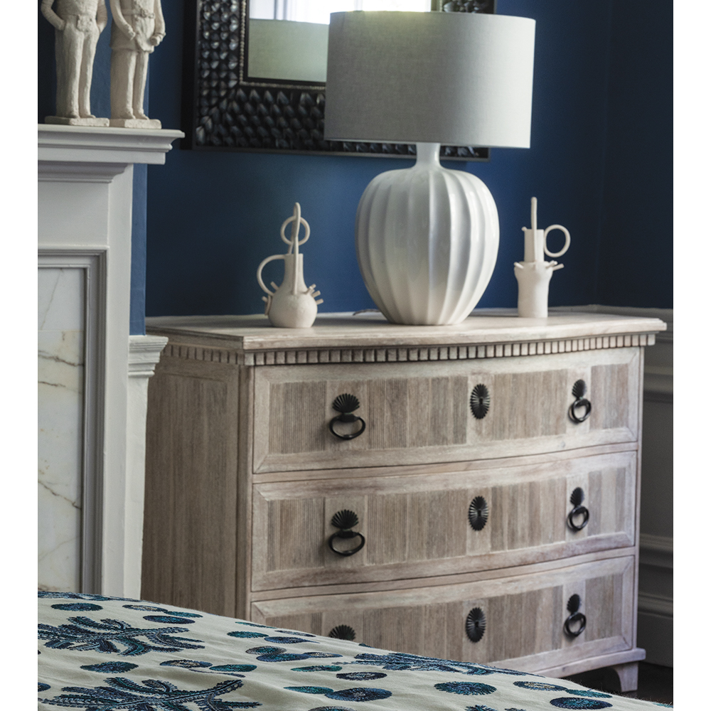 William Yeoward Bickerton Commode Washed Acacia